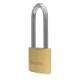Brass Padlock 40 mm (Long Shackle) with brass cylinder and hardened steel shackle
